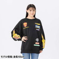 Polerón oversize unisex de una talla Rayo McQueen