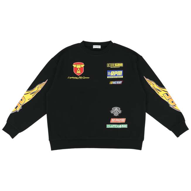 Polerón oversize unisex de una talla Rayo McQueen