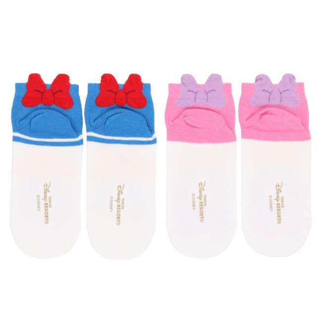 Calcetines Disney de Donald y Daisy, 2 pares