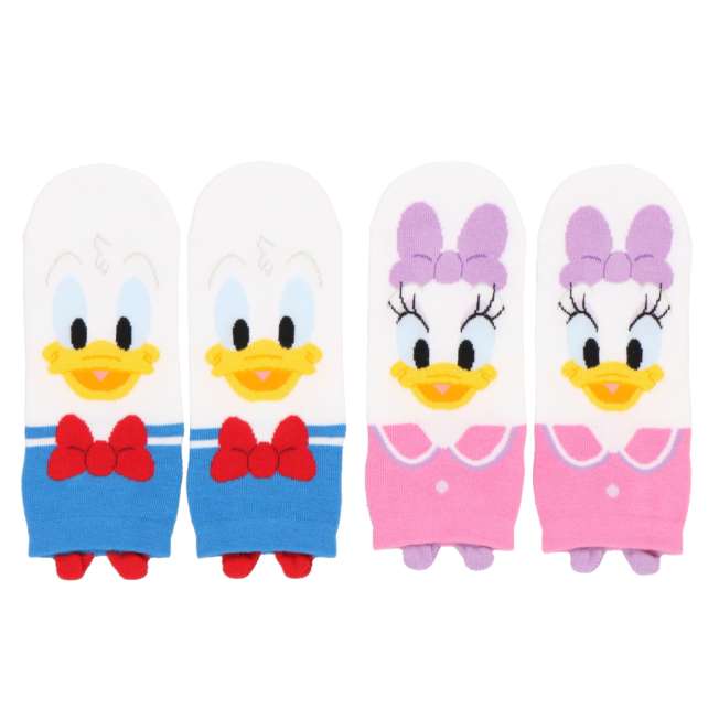 Calcetines Disney de Donald y Daisy, 2 pares