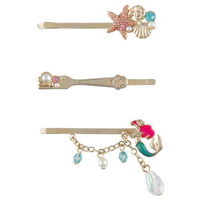 Set de 3 pinches para el pelo de Ariel