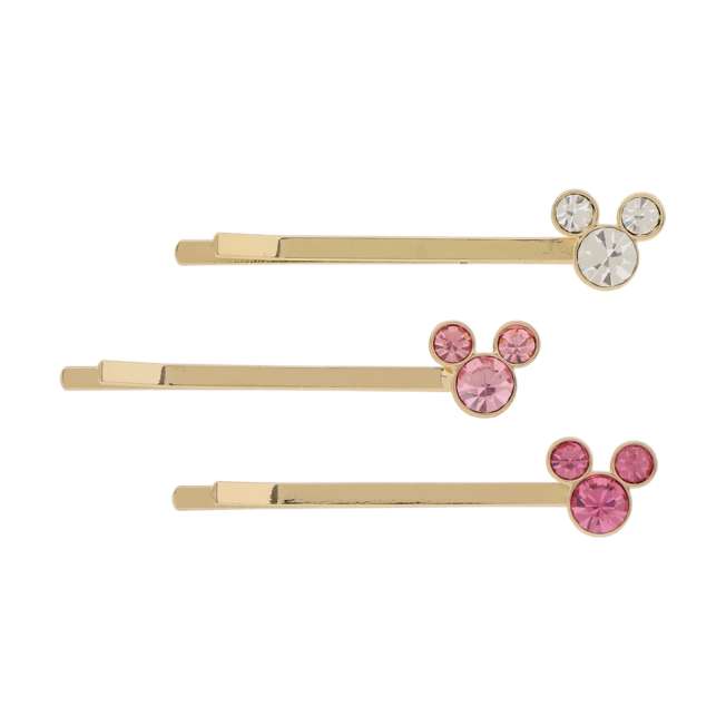 Set de 3 pinches para el pelo de Mickey