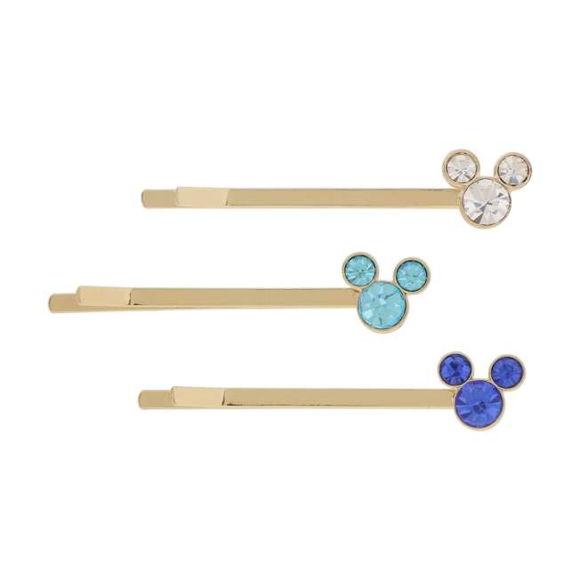 Set de 3 pinches para el pelo de Mickey