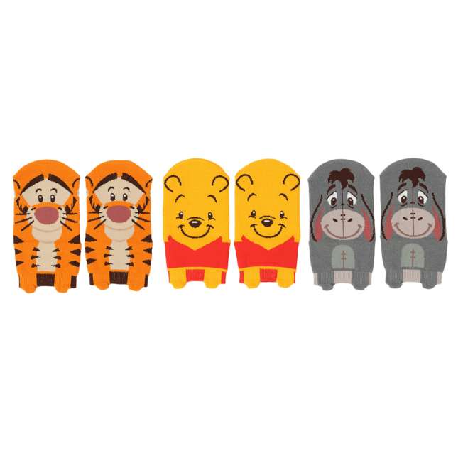Calcetines Winnie the Pooh, 3 pares (14–17 cm)