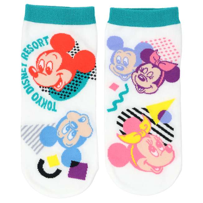 Set de 2 pares de calcetines Mickey Mouse y sus amigos