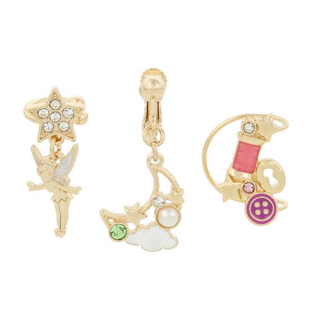 Aros y ear cuff Disney Campanita