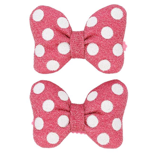 Set de 2 pinches para el pelo de Minnie Mouse