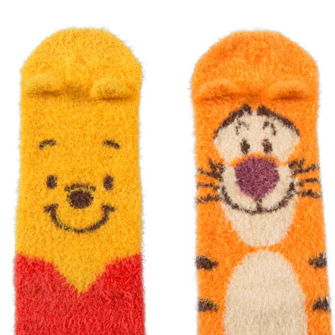 Calcetines de casa de Pooh y Tigger