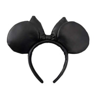 Diadema negra de Minnie con lazo