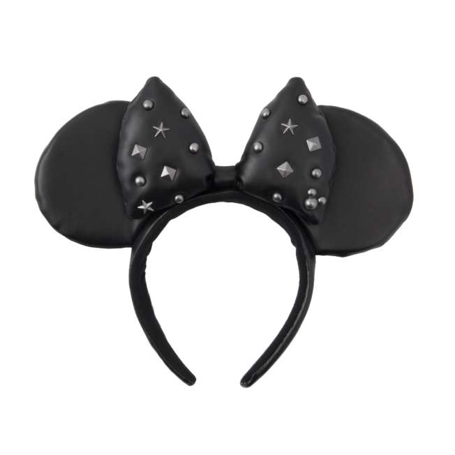 Diadema negra de Minnie con lazo