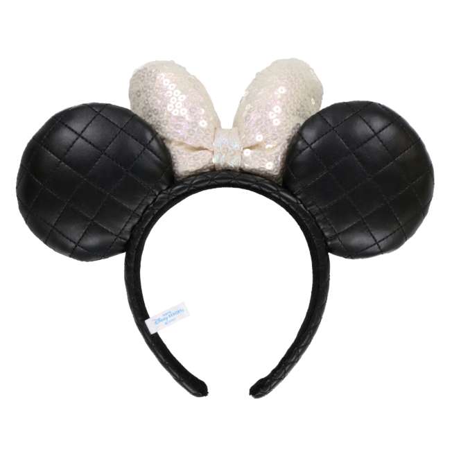 Cintillo Minnie con lazo de lentejuelas