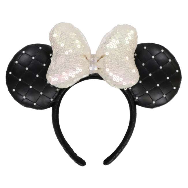 Cintillo Minnie con lazo de lentejuelas