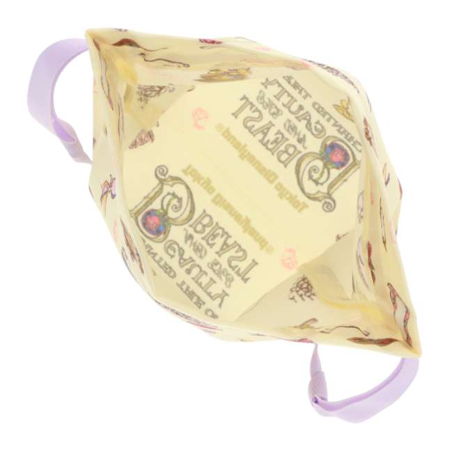 Set de 3 bolsas con cordón La Bella y la Bestia