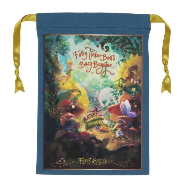 Set de 4 bolsitas con cordón Fantasy Springs