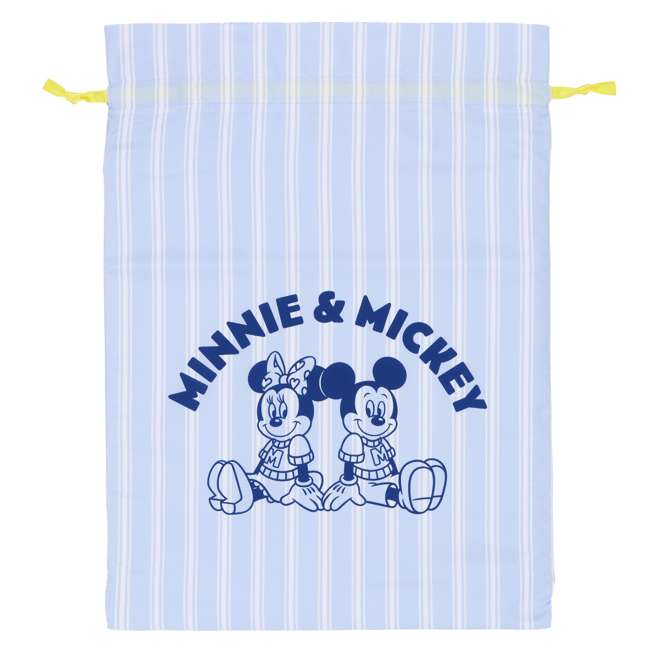 Set de 2 bolsas con cordón de Mickey y Minnie
