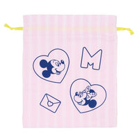 Set de 2 bolsas con cordón de Mickey y Minnie