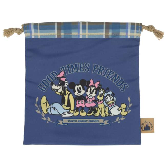 Set de 3 bolsas con cordón de Mickey Mouse y sus amigos