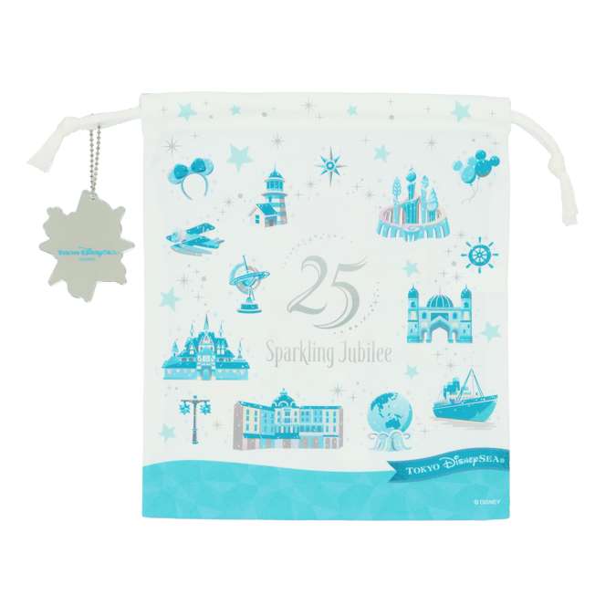 Bolso con cordón Mickey Mouse y amigos - DisneySea 25 años