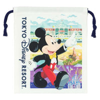Bolsita con cordón Mickey Mouse y Minnie Mouse