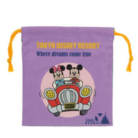 Set de 3 bolsas con cordón de Mickey y Minnie