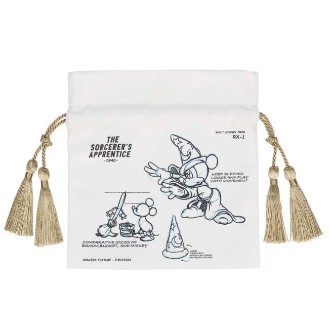 Set de 3 bolsitas con cordón de Mickey Mouse