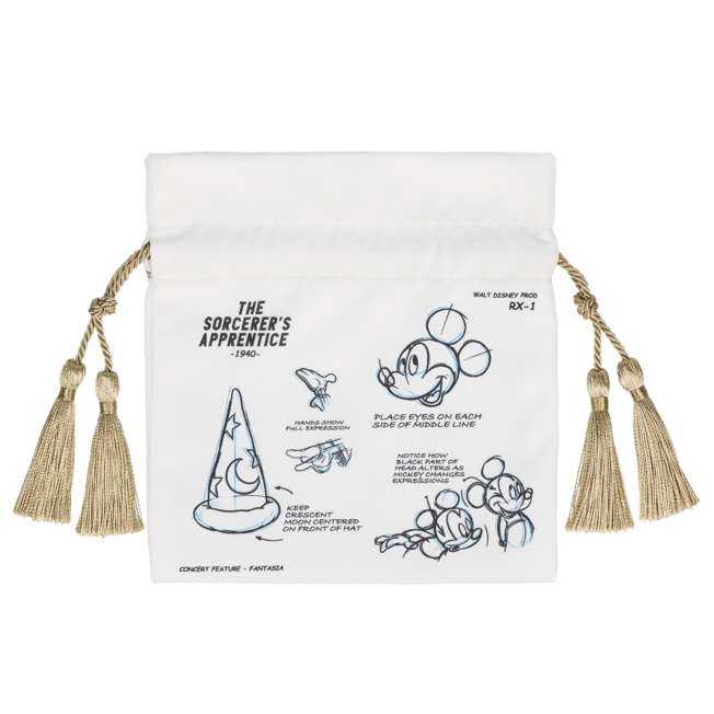 Set de 3 bolsitas con cordón de Mickey Mouse