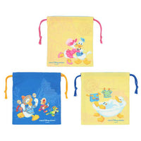 Set de 3 bolsas con cordón del Pato Donald
