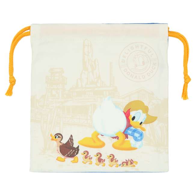 Set de 3 bolsas con cordón del Pato Donald