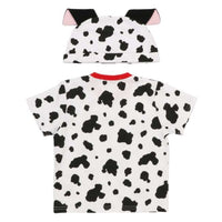 Set de polera y gorro para bebé 101 dálmatas, 90 cm
