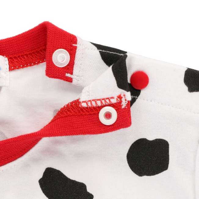 Set de polera y gorro para bebé 101 dálmatas, 90 cm