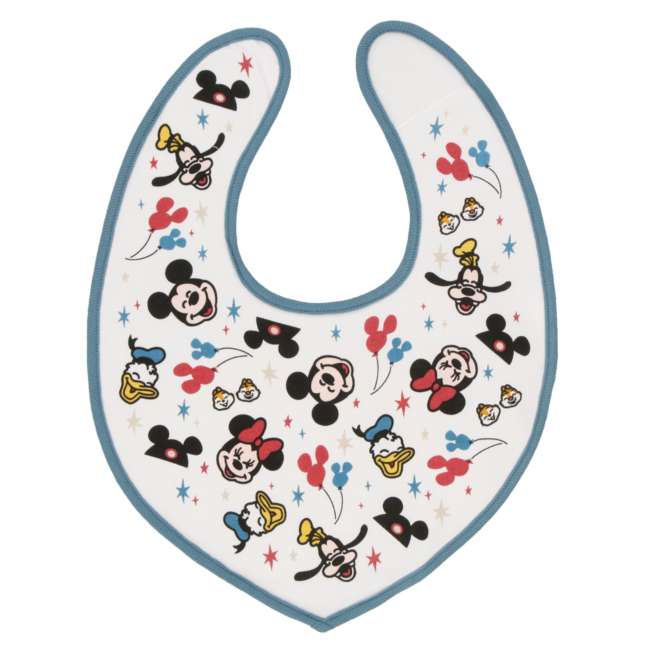 Set de baberos para bebé Mickey Mouse y sus amigos