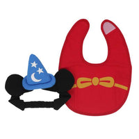 Babero con cintillo para bebé Mickey Mouse