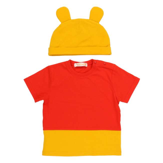 Polera de bebé Winnie the Pooh con gorro, talla 90 cm