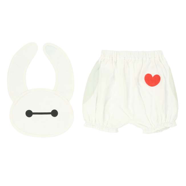 Set de babero y calzón tipo bloomer de Baymax