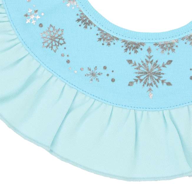 Babero y calzón bombacho para bebé Elsa
