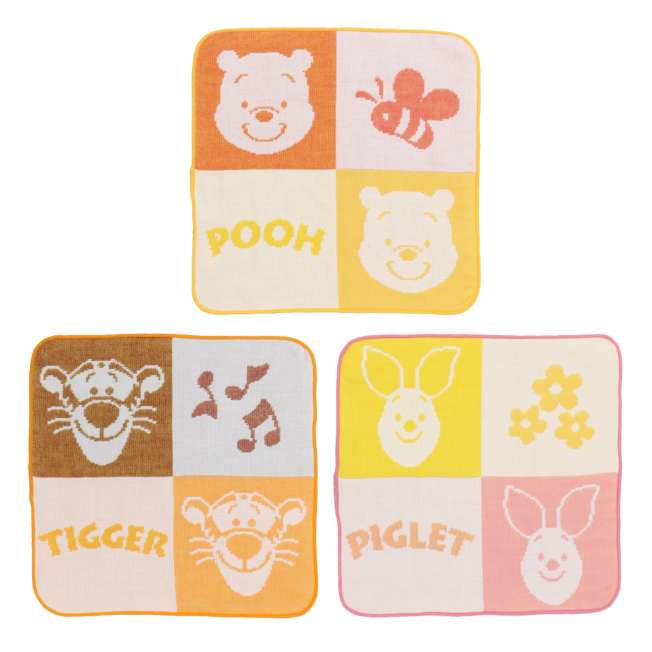 Set de 3 paños de gasa para bebé de Winnie the Pooh