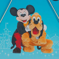 Paraguas plegable para lluvia y sol Mickey Mouse y sus amigos