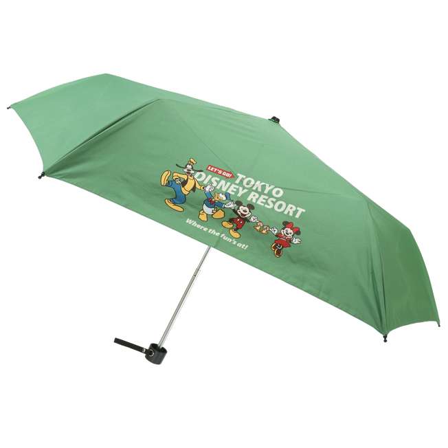 Paraguas plegable para sol y lluvia de Mickey Mouse