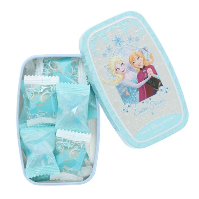 Lata de dulces de Anna y Elsa