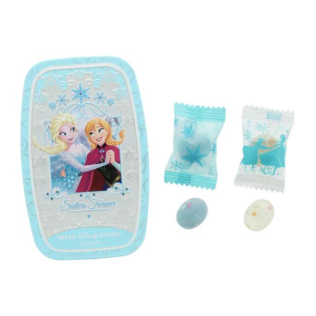 Lata de dulces de Anna y Elsa