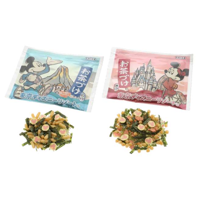 Set de ochazuke de Mickey y Minnie