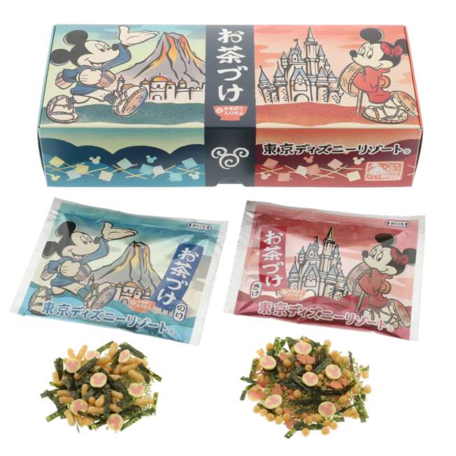 Set de ochazuke de Mickey y Minnie