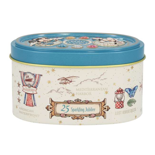 Lata de dulces Mickey y Minnie: 25.º aniversario de DisneySea