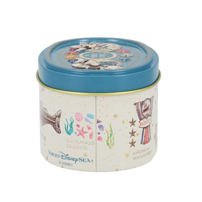 Lata de dulces Mickey y Minnie: 25.º aniversario de DisneySea