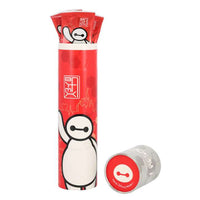Chocolates de colores en caja de papel Baymax