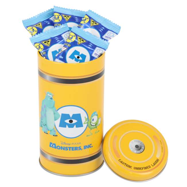 Lata de chocolates de Monsters, Inc.