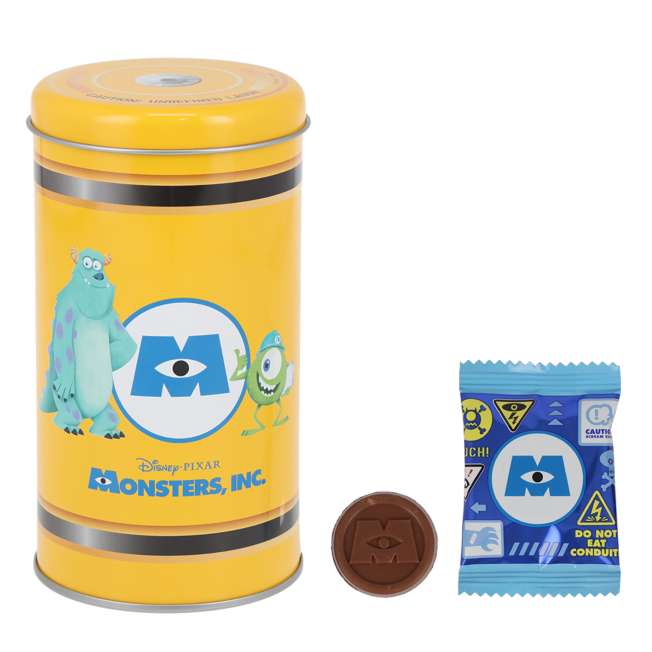 Lata de chocolates de Monsters, Inc.