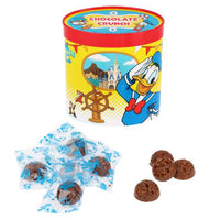Chocolate crunch en caja de papel: Donald, Chip y Dale