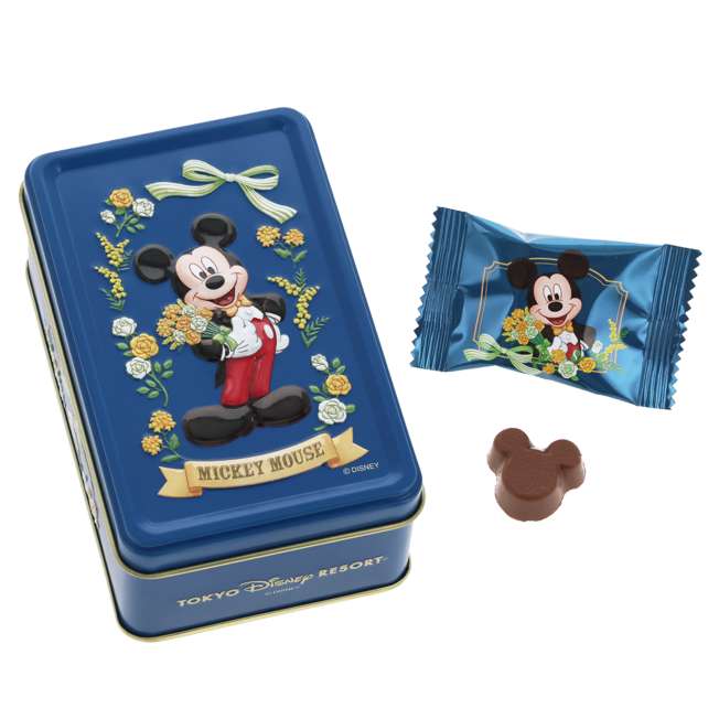 Lata de chocolates de Mickey