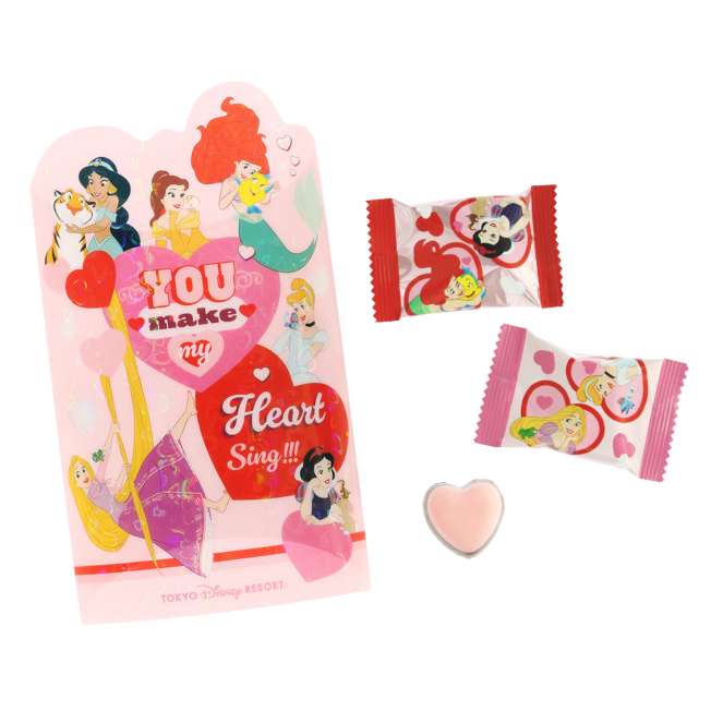 Chocolate en caja transparente Disney Princess